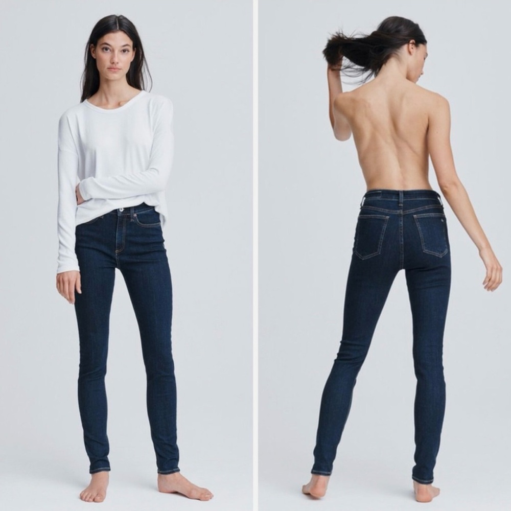rag & bone Blue Skinny Jeans